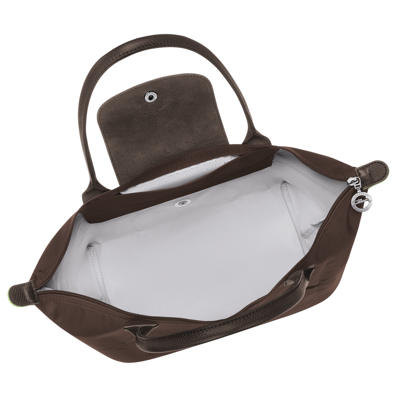 Le Pliage Green M Tote bag Mocha - Recycled canvas