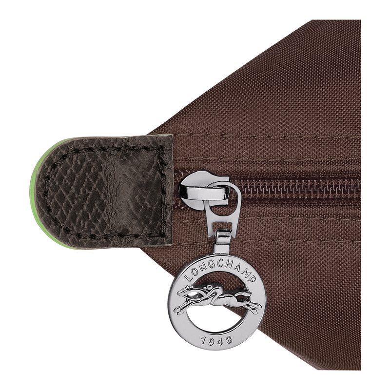 Le Pliage Green M Tote bag Mocha - Recycled canvas