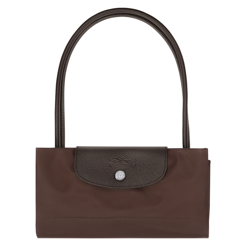 Le Pliage Green M Tote bag Mocha - Recycled canvas