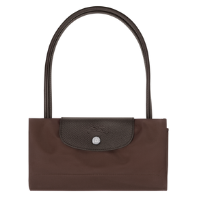 Le Pliage Green M Tote bag Mocha - Recycled canvas