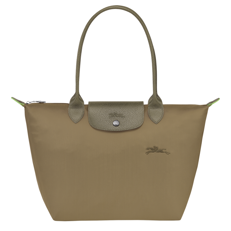 Le Pliage Green M Tote bag Artichoke - Recycled canvas
