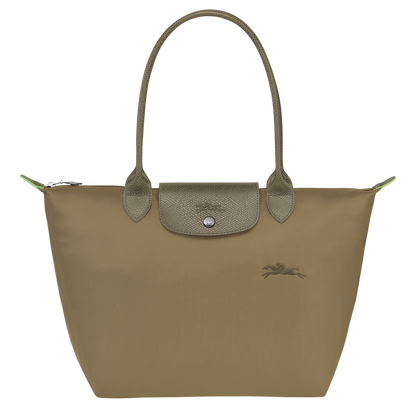 Le Pliage Green M Tote bag Artichoke - Recycled canvas
