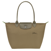 Le Pliage Green M Tote bag Artichoke - Recycled canvas