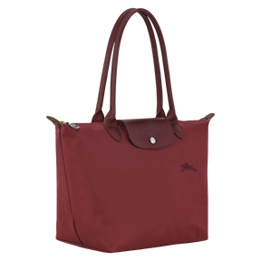 Le Pliage Green M Tote bag Pomegranate - Recycled canvas