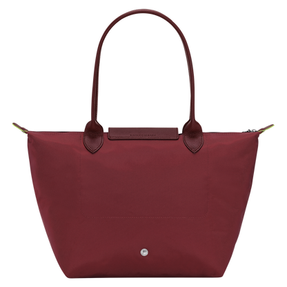 Le Pliage Green M Tote bag Pomegranate - Recycled canvas