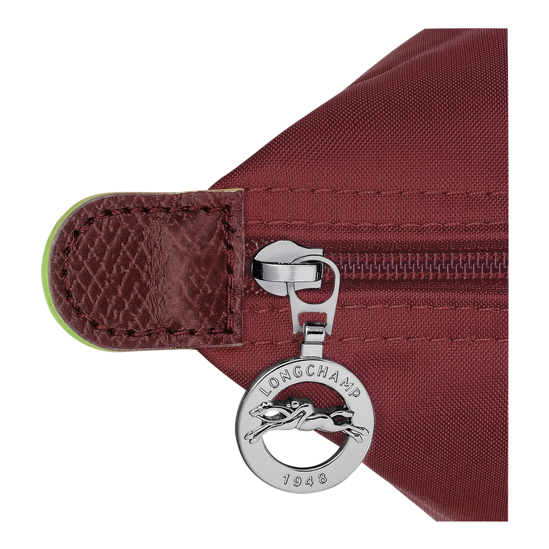 Le Pliage Green M Tote bag Pomegranate - Recycled canvas