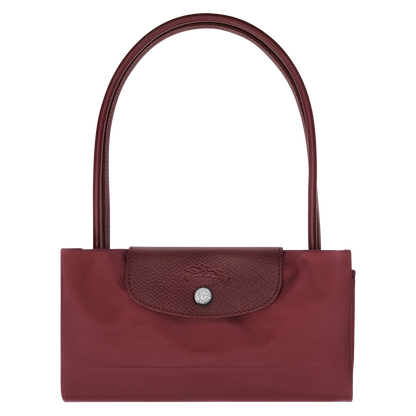 Le Pliage Green M Tote bag Pomegranate - Recycled canvas