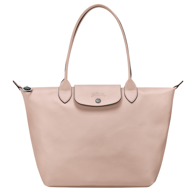Le Pliage Xtra M Tote bag Nude - Leather