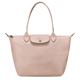Le Pliage Xtra M Tote bag Nude - Leather