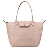 Le Pliage Xtra M Tote bag Nude - Leather