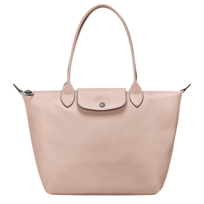 Le Pliage Xtra M Tote bag Nude - Leather