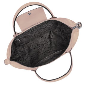 Le Pliage Xtra M Tote bag Nude - Leather