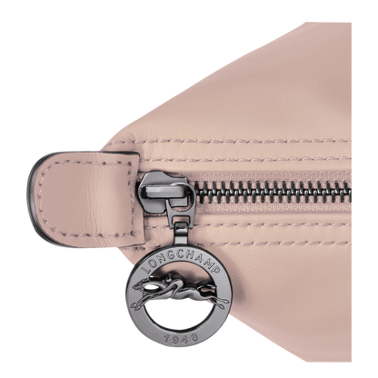 Le Pliage Xtra M Tote bag Nude - Leather