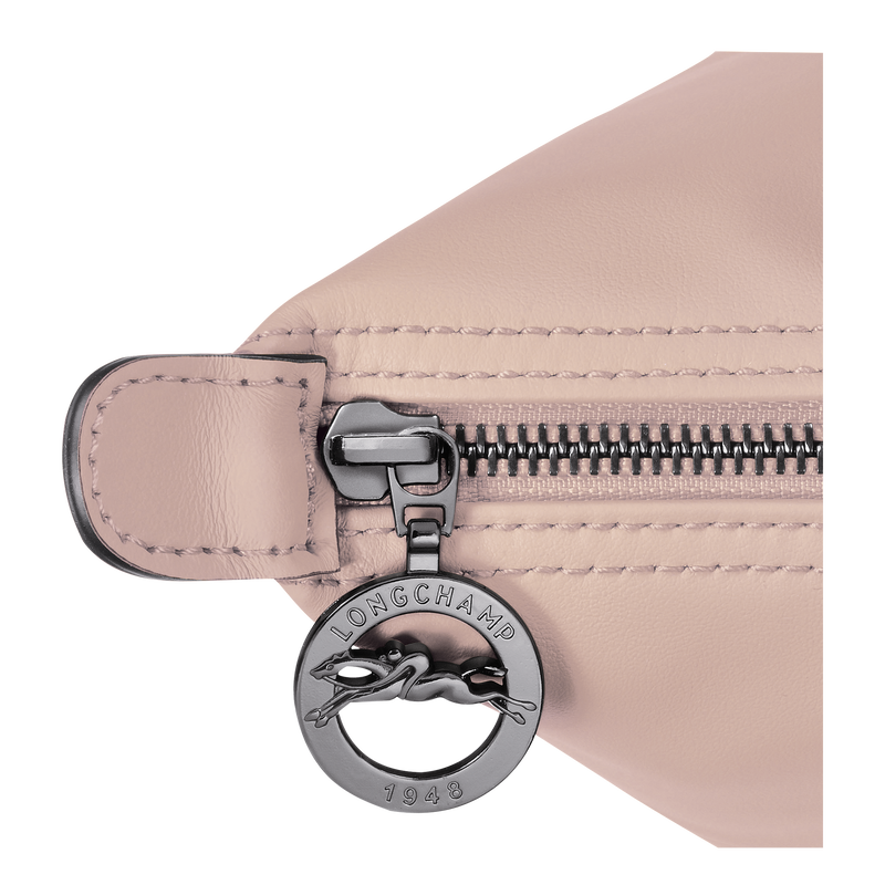 Le Pliage Xtra M Tote bag Nude - Leather