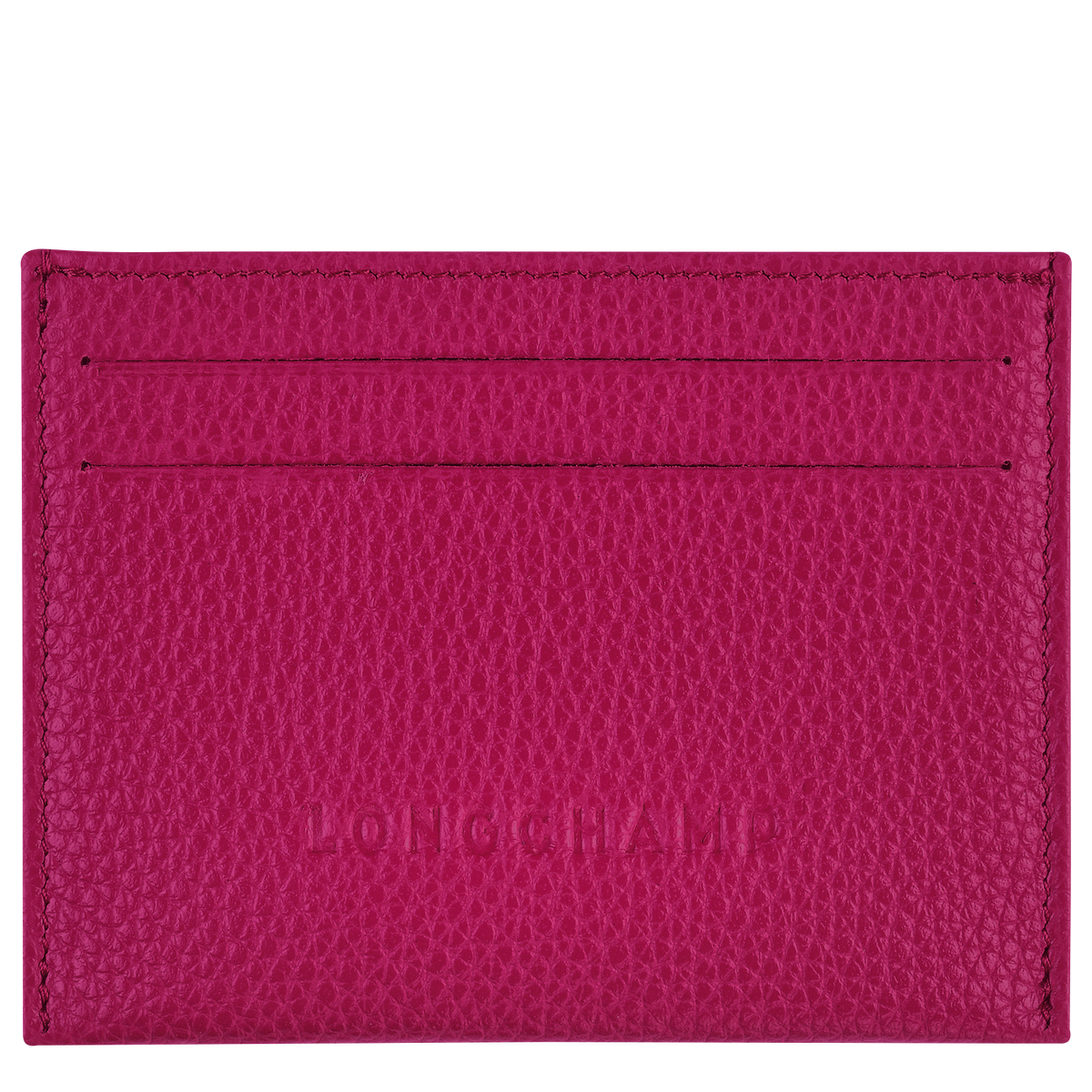Le Foulonné Card holder Beetroot - Leather