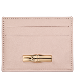 Le Roseau Card holder Petal Pink - Leather