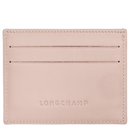 Le Roseau Card holder Petal Pink - Leather