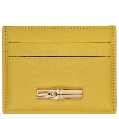 Le Roseau Card holder Ginger - Leather