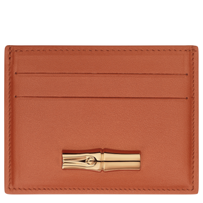 Le Roseau Card holder Bark - Leather