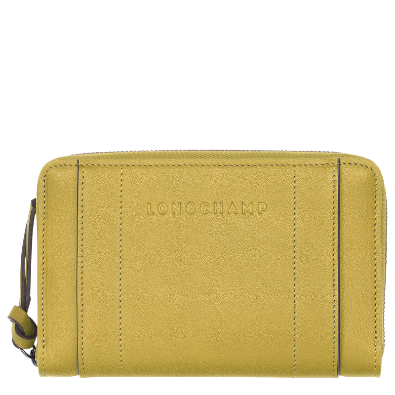 Longchamp 3D Wallet Ginger - Leather