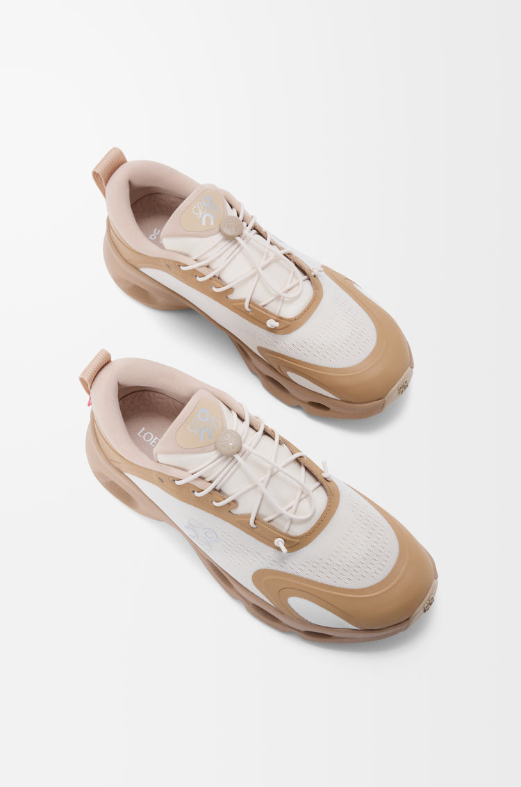 On Running Cloudnova Form Sneakers – Sand & White