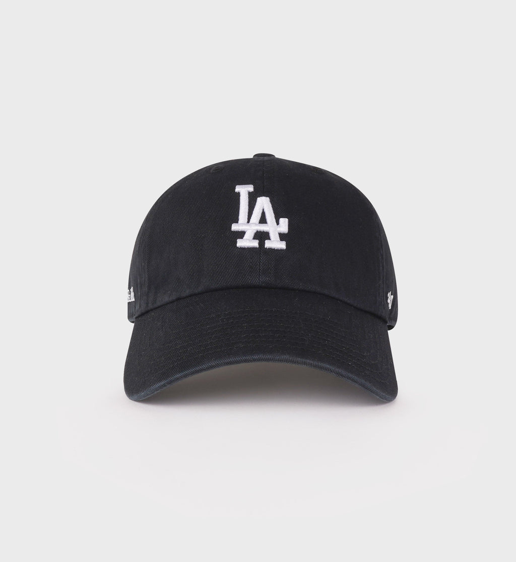 LA Hat - Faded Black/White