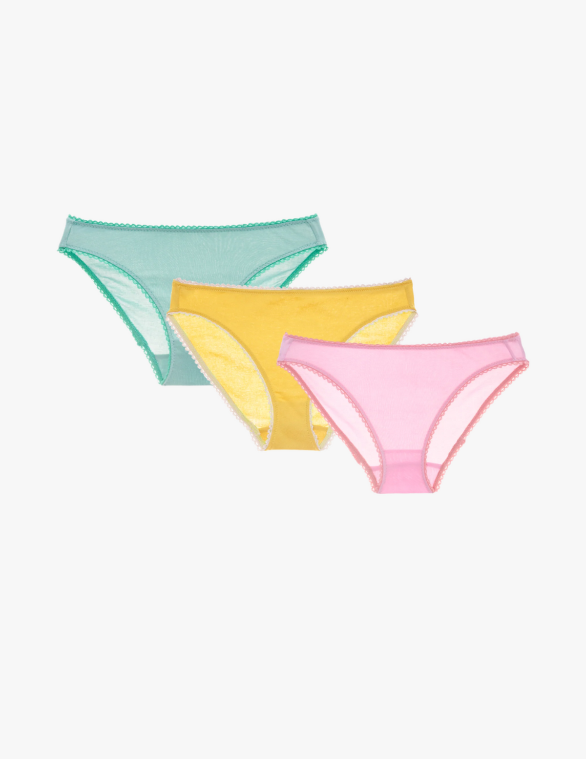 Isabella Panty - Limited Edition Set of 3 in Sage, Ballet, and Sun