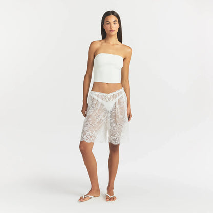 Ultra Fine Lace Long Short
