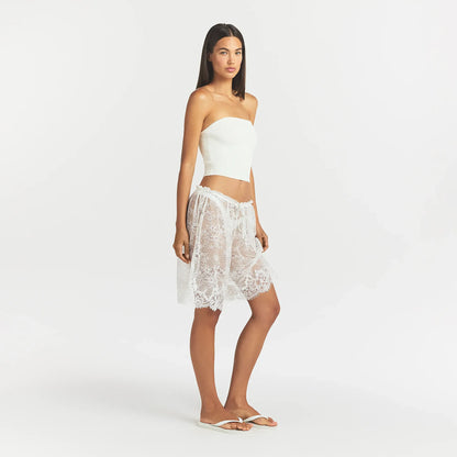 Ultra Fine Lace Long Short