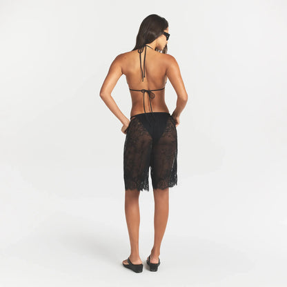 Ultra Fine Lace Long Short