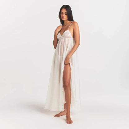 Skims Romance Long Slip Dress