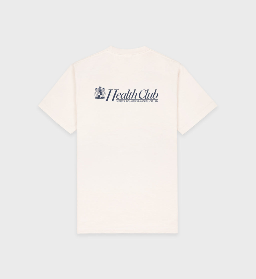 Lion Health T-Shirt - Cream/Navy