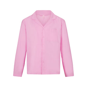 COTTON POPLIN MENS LONG SLEEP SET | BUBBLE GUM