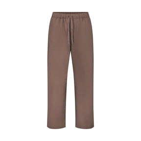 COTTON POPLIN MENS LONG SLEEP SET | UMBER