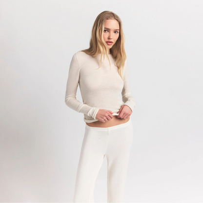 Featherweight Cashmere Long Sleeve Top