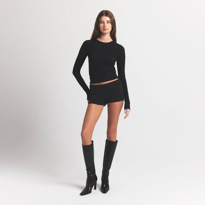 Featherweight Cashmere Long Sleeve Top