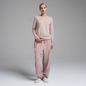 RELAXED TEES LONG SLEEVE T-SHIRT | FAWN