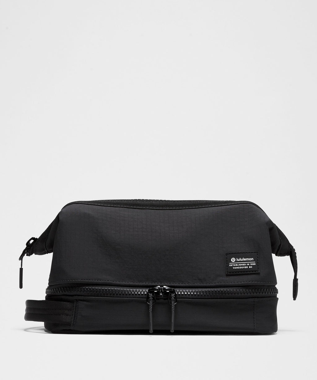 Dual-Compartment Toiletry Bag