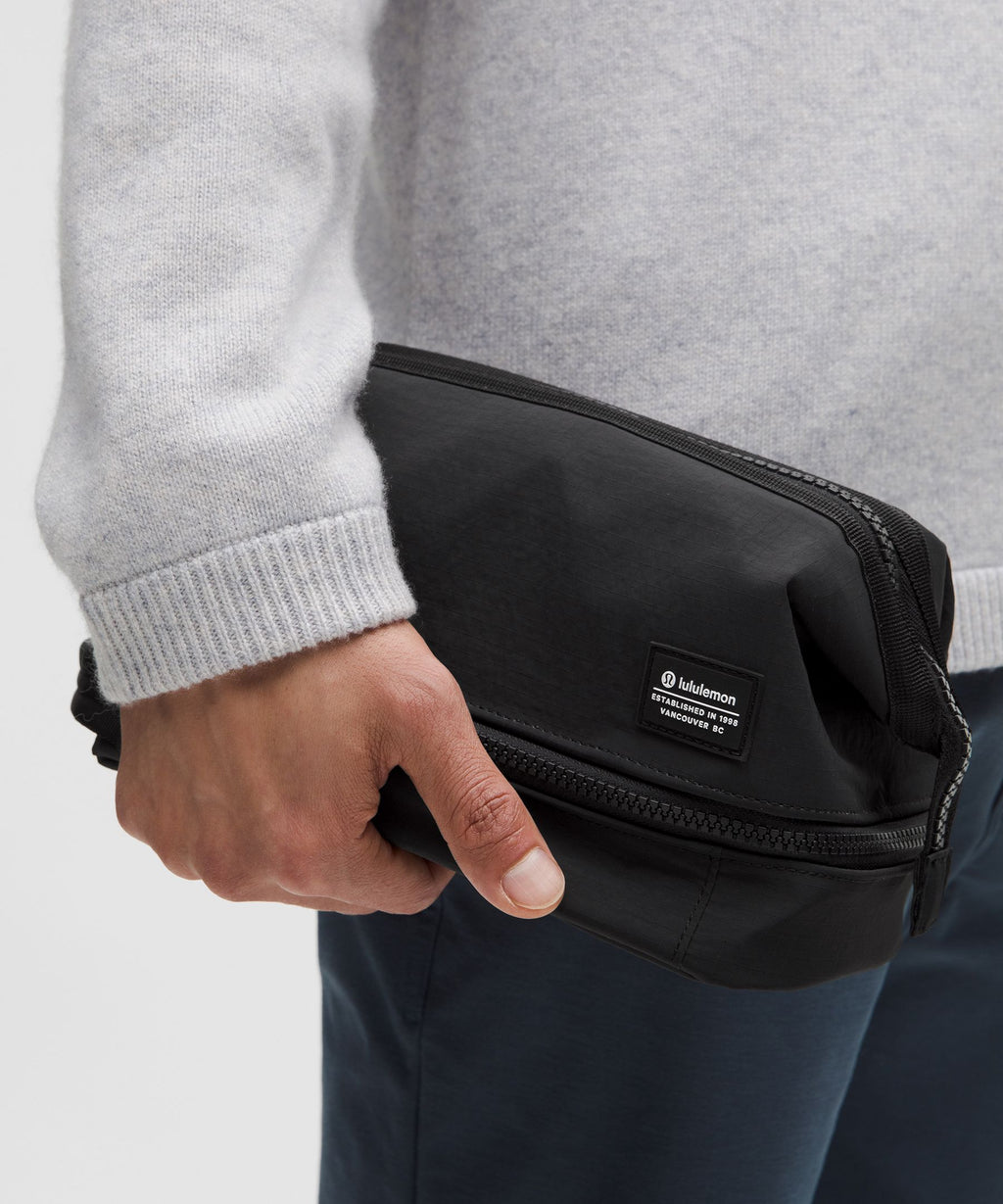 Dual-Compartment Toiletry Bag