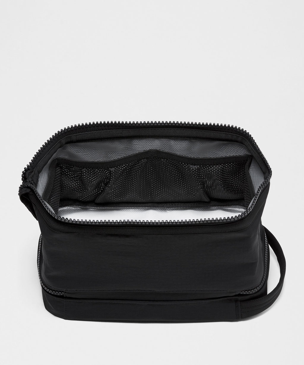 Dual-Compartment Toiletry Bag