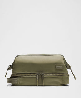 Dual-Compartment Toiletry Bag