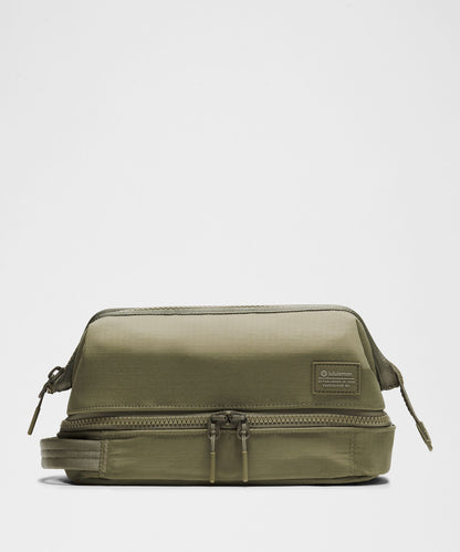 Dual-Compartment Toiletry Bag