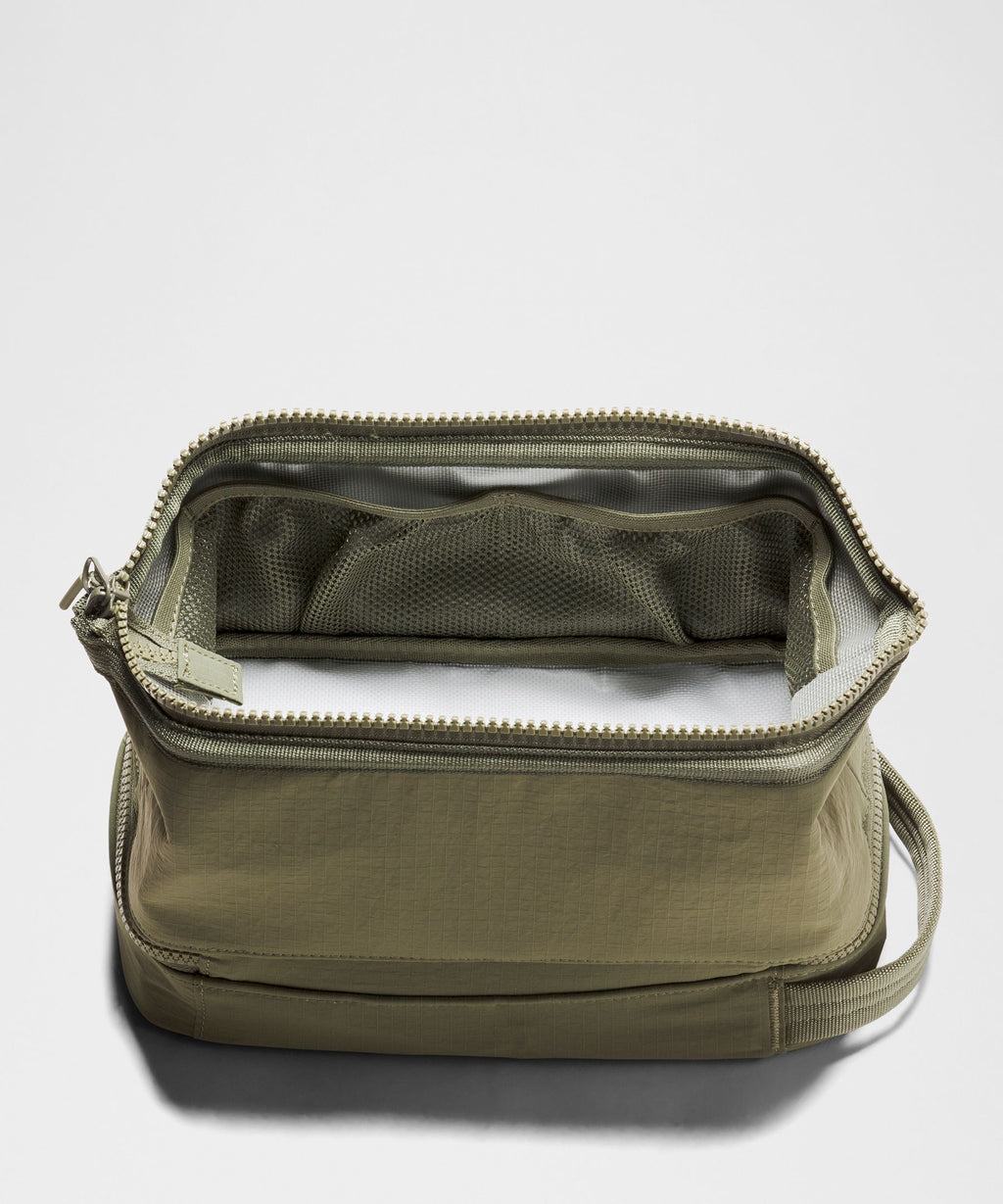 Dual-Compartment Toiletry Bag