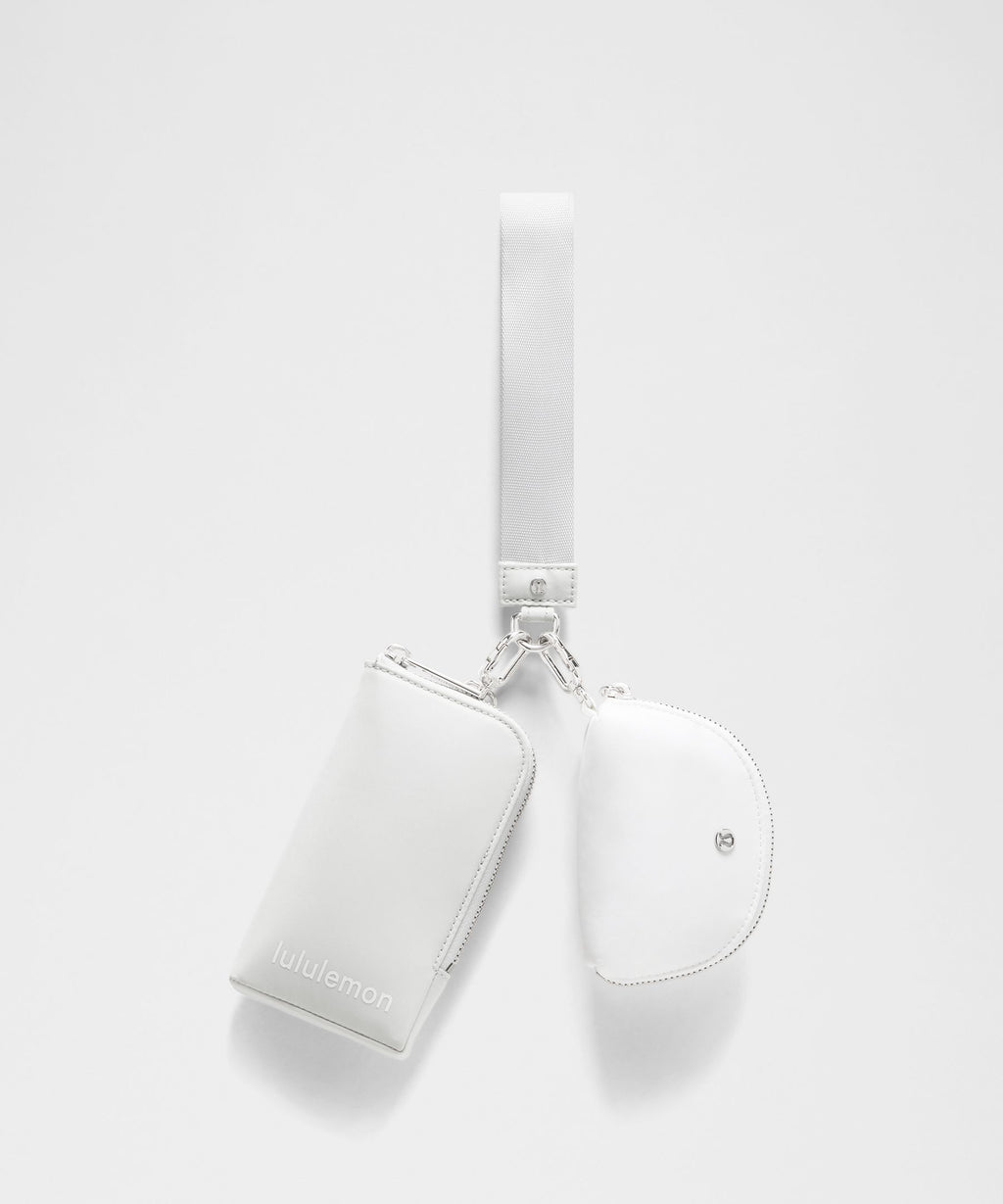 Dual Pouch Wristlet *Wallet