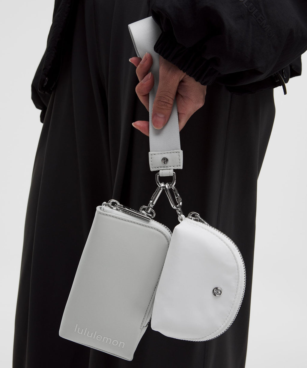 Dual Pouch Wristlet *Wallet