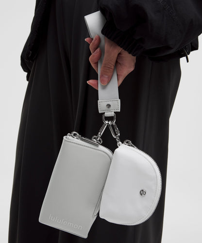 Dual Pouch Wristlet *Wallet
