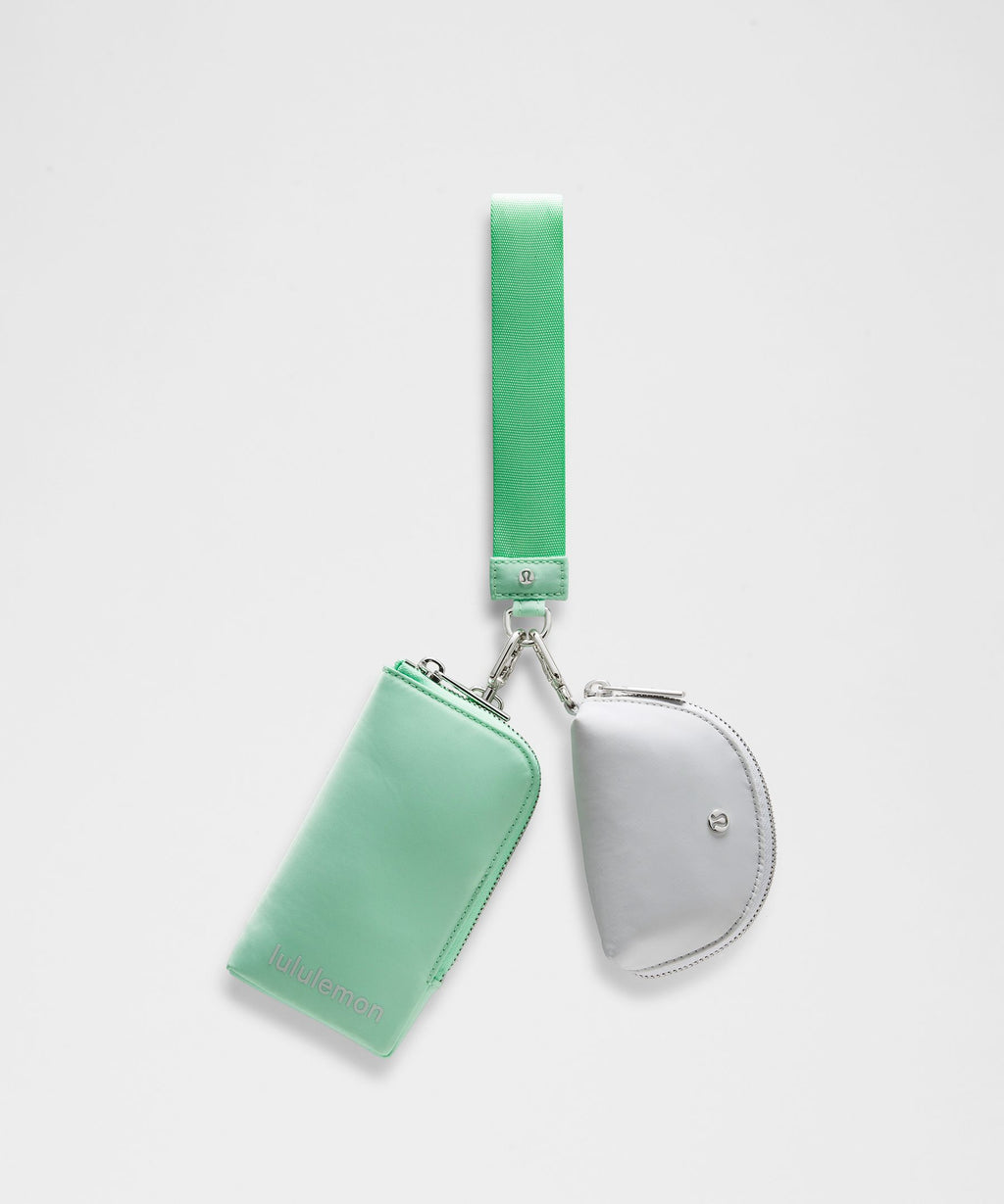 Dual Pouch Wristlet *Wallet