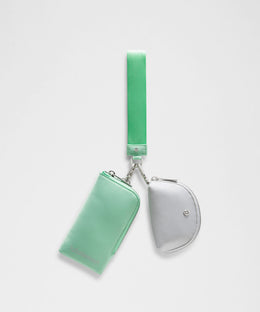 Dual Pouch Wristlet *Wallet