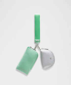 Dual Pouch Wristlet *Wallet