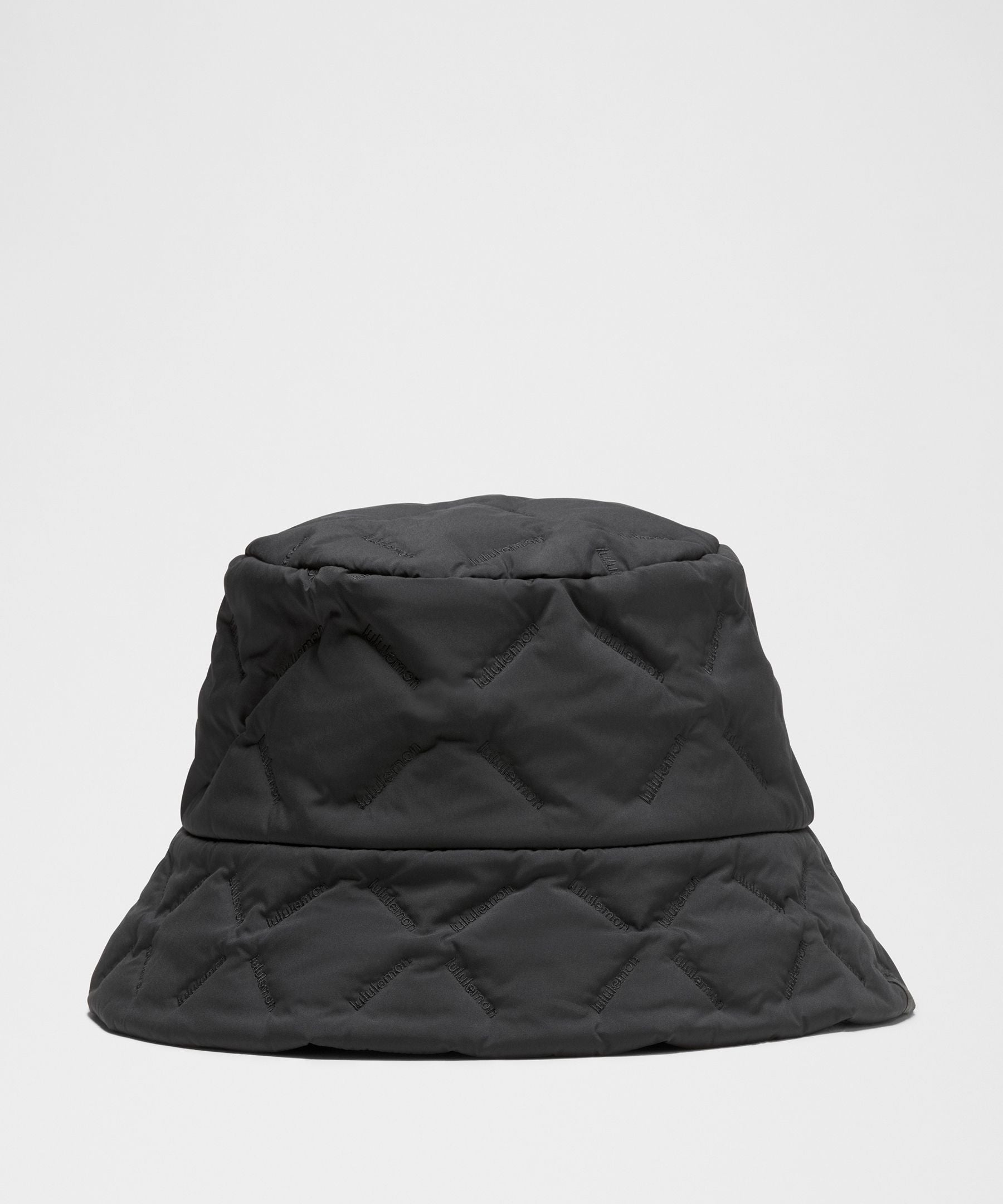 Quilted Fleece-Lined Bucket Hat